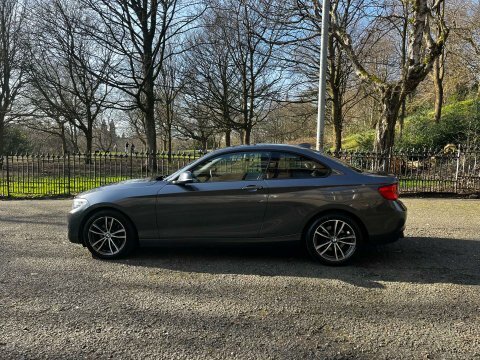 BMW 2 Series 2.0 220D Xdrive LD18CEX Grey #2