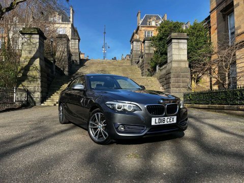 BMW 2 Series 2.0 220D Xdrive LD18CEX Grey #5