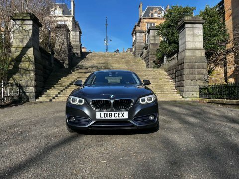 BMW 2 Series 2.0 220D Xdrive LD18CEX Grey #4