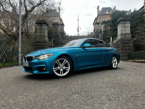 BMW 4 Series 2.0 420D M Blue
