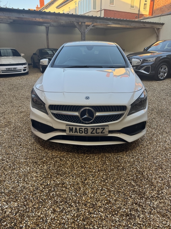 Mercedes-Benz CLA Class Saloon 1.6 Cla 200 Amg Line Edition White #3