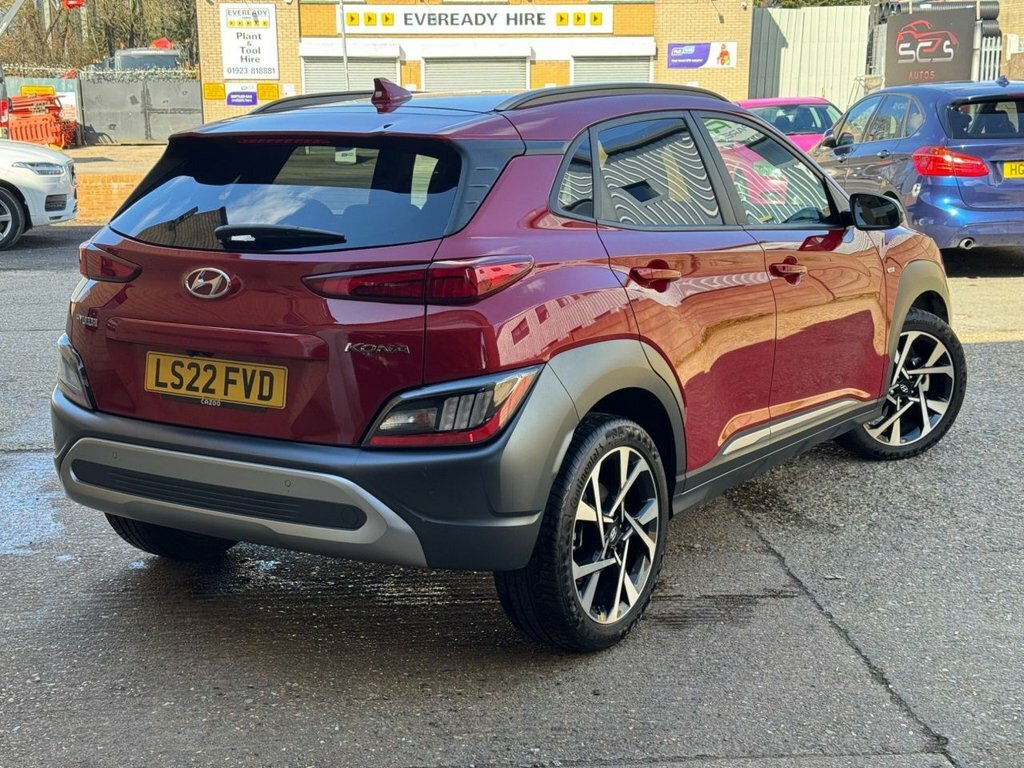Hyundai Kona 1L Premium Red #4