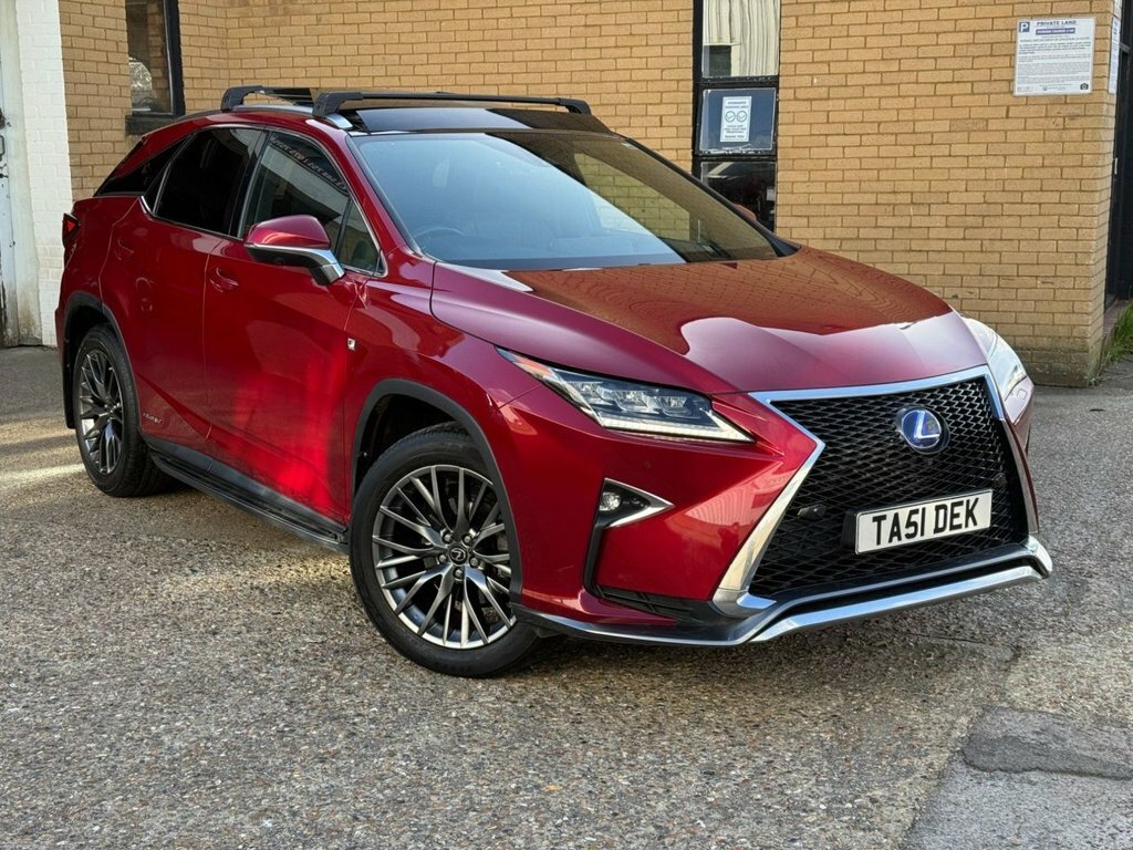 Lexus RX 3.5L F Sport Red #3