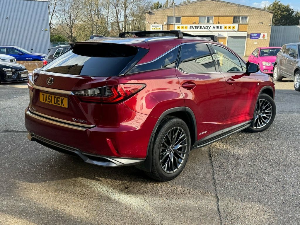 Lexus RX 3.5L F Sport Red #5