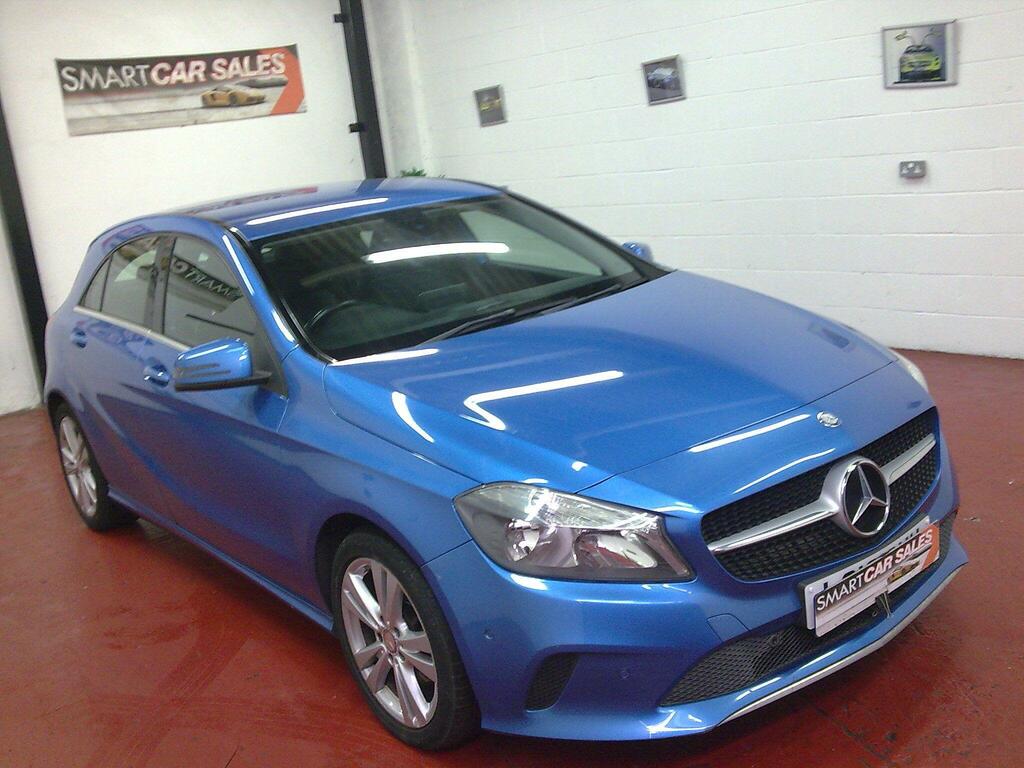 Mercedes-Benz A Class 2.1 A200d Sport Euro 6 Ss Blue #2