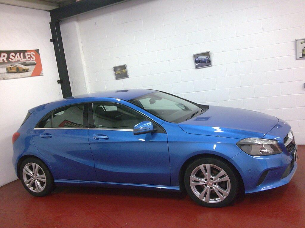 Mercedes-Benz A Class 2.1 A200d Sport Euro 6 Ss Blue #3