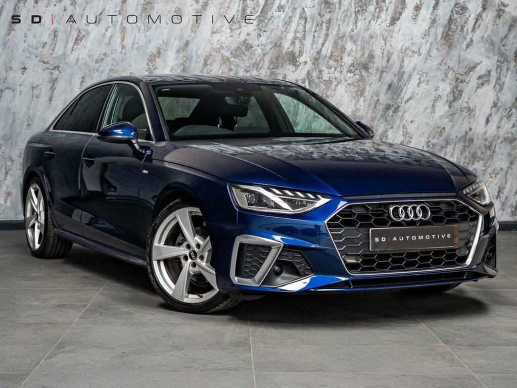 Audi A4 2L S Line Blue