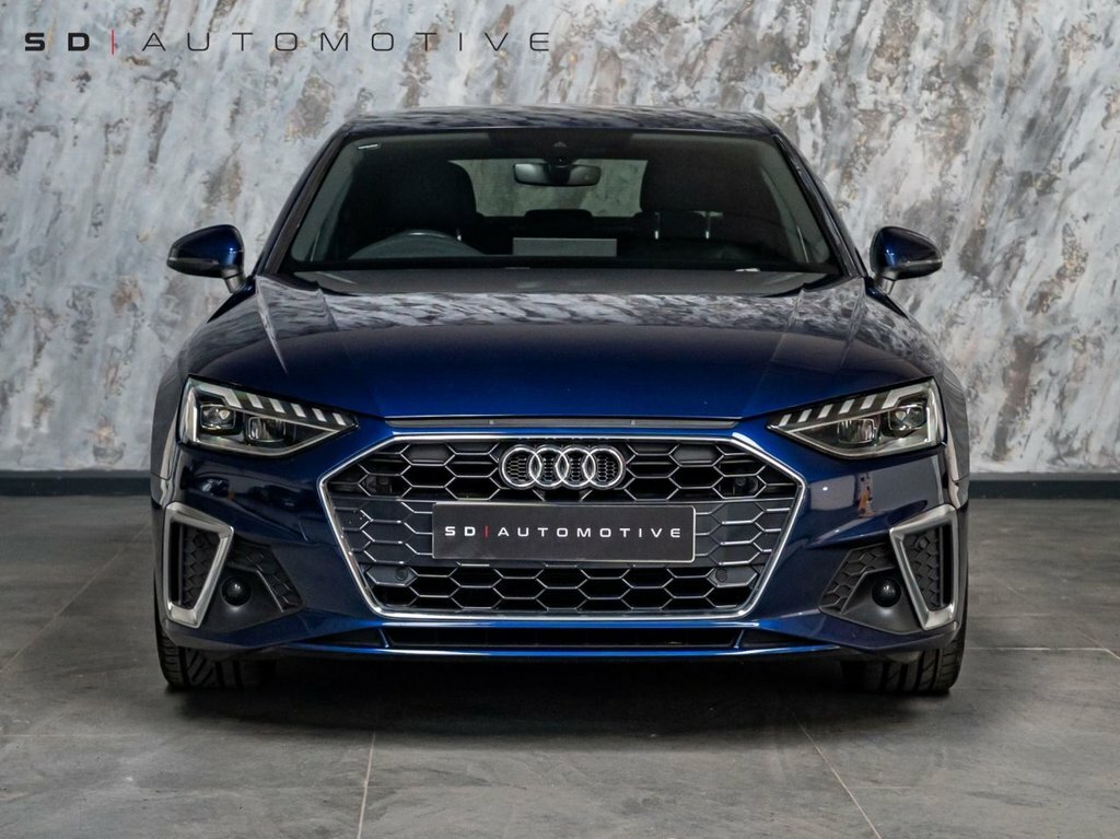 Audi A4 2L S Line WR71HHB Blue #2