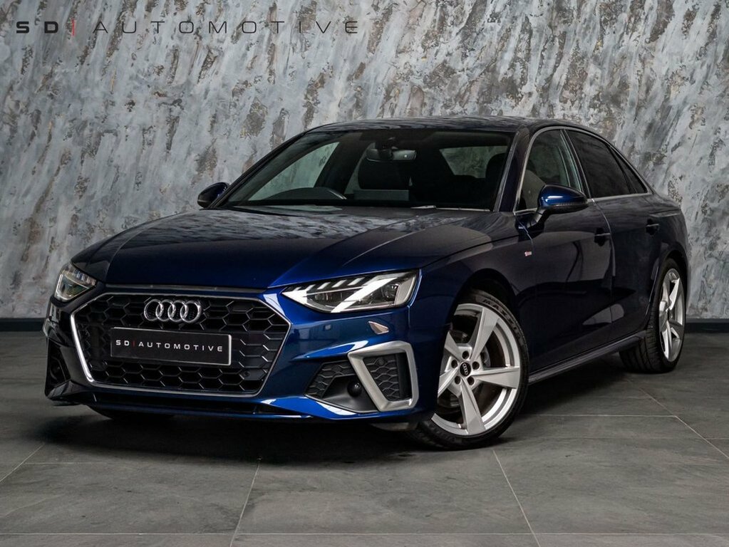Audi A4 2L S Line WR71HHB Blue #3