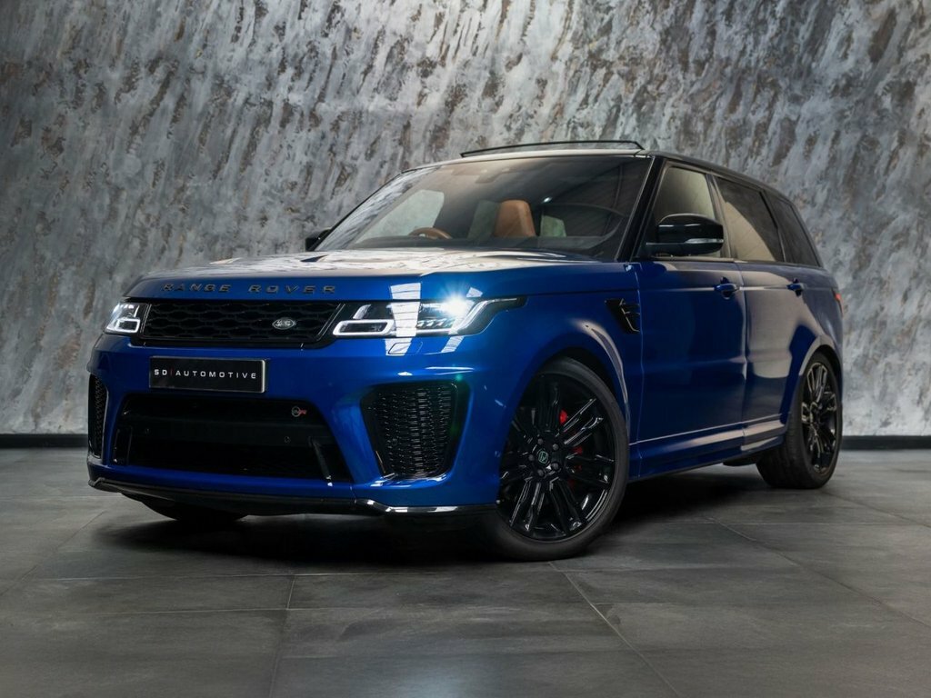 Land Rover Range Rover Sport 5L Svr YGZ4527 Blue #3