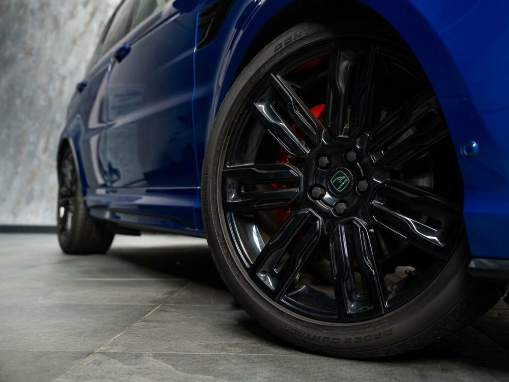 Land Rover Range Rover Sport 5L Svr YGZ4527 Blue #4