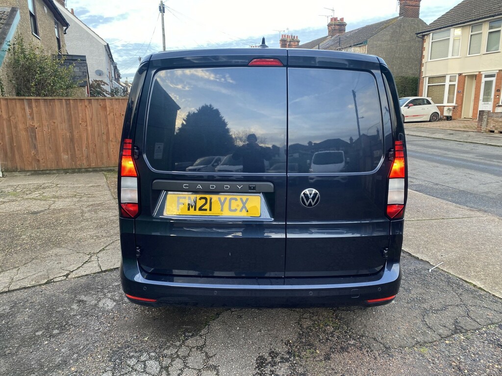 Volkswagen Caddy 2.0 Tdi C20 Commerce Plus 2021 FM21YCX Blue #5