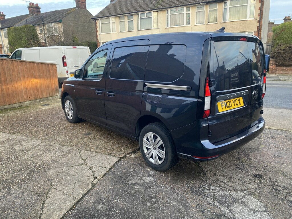 Volkswagen Caddy 2.0 Tdi C20 Commerce Plus 2021 FM21YCX Blue #4