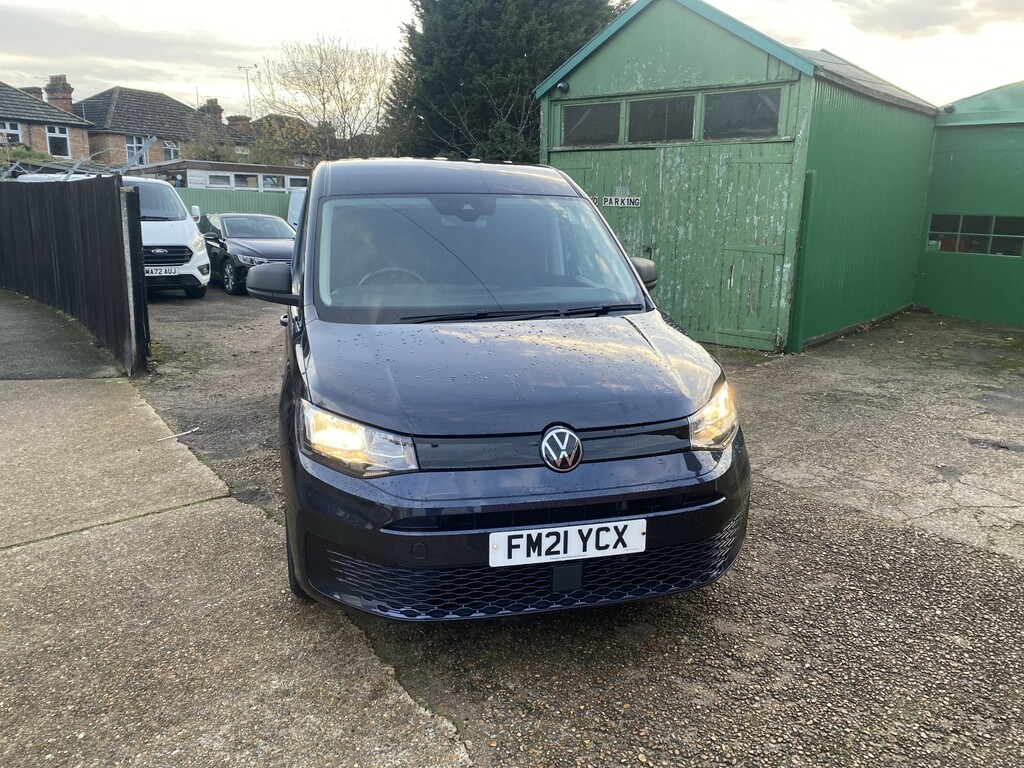 Volkswagen Caddy 2.0 Tdi C20 Commerce Plus 2021 FM21YCX Blue #2