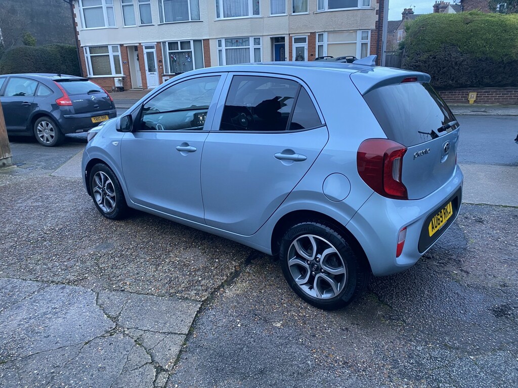 Kia Picanto 1.0 Wave 2019 AU69RKJ Blue #4
