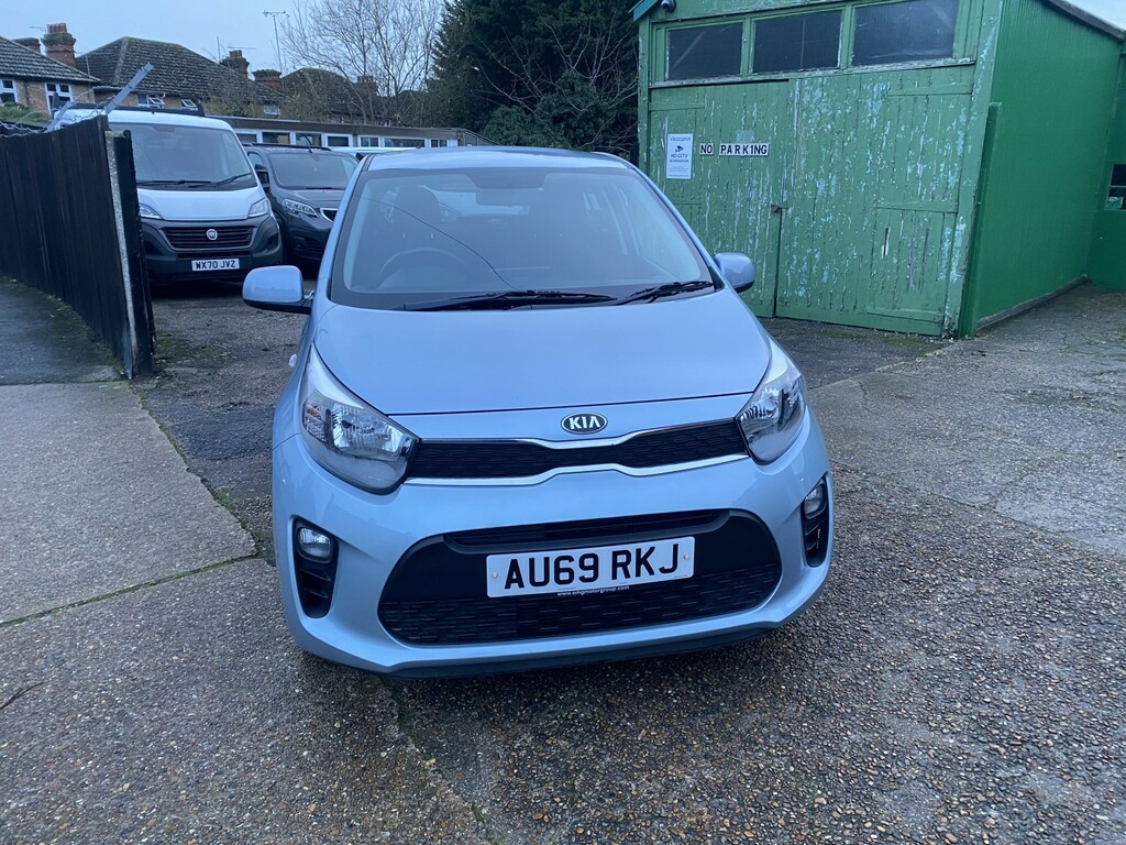 Kia Picanto 1.0 Wave 2019 AU69RKJ Blue #2