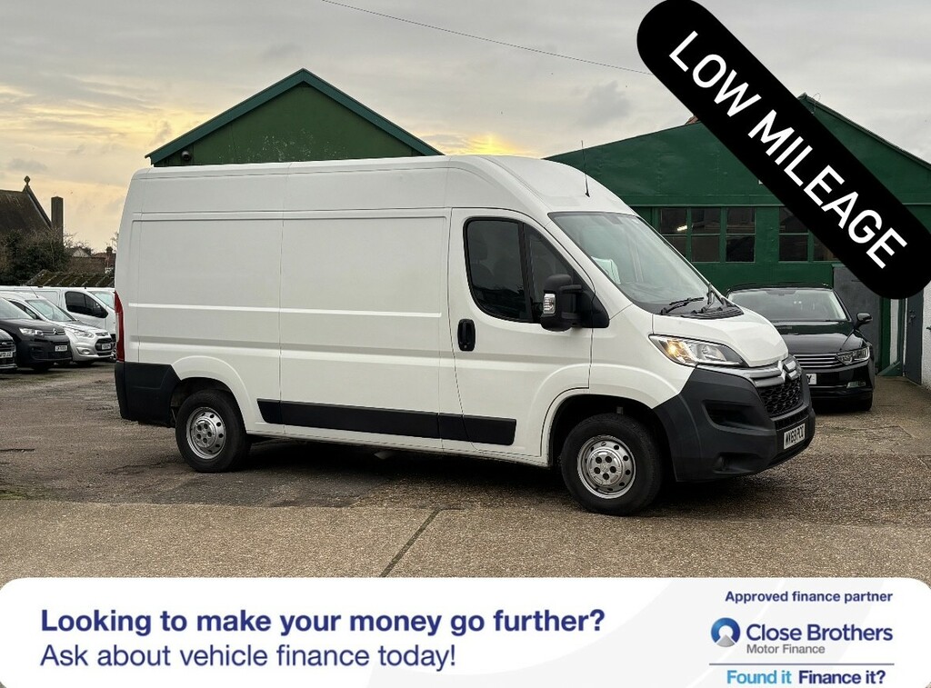 Citroen Relay 2.2 Bluehdi 35 Enterprise 2019 White