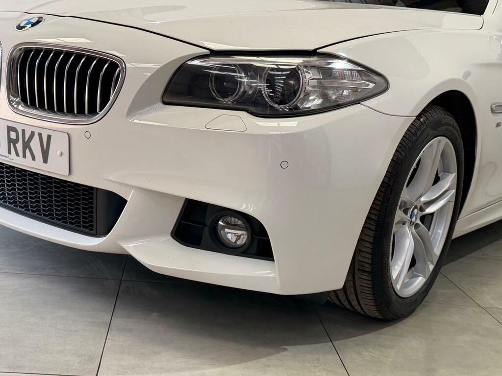 BMW 5 Series 2.0 520D M Sport Touring Euro 6 S S YA15RKV White #2