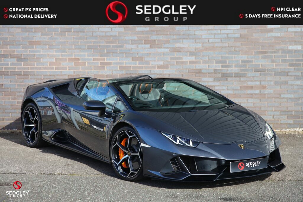 Lamborghini Huracan 5.2 V10 Lp 640-4 Evo Spyder Ldf 4Wd Grey