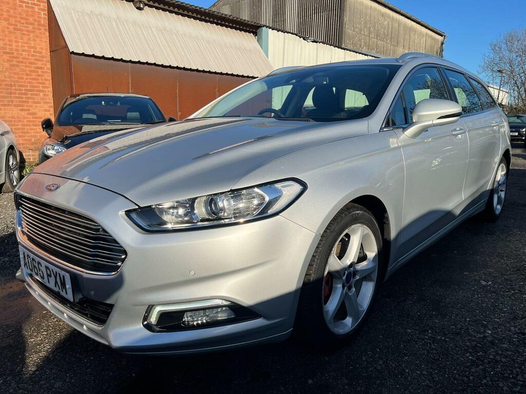 Ford Mondeo Estate 2.0 Tdci Titanium Powershift Euro 6 Ss 5 AO66PXM Silver #3