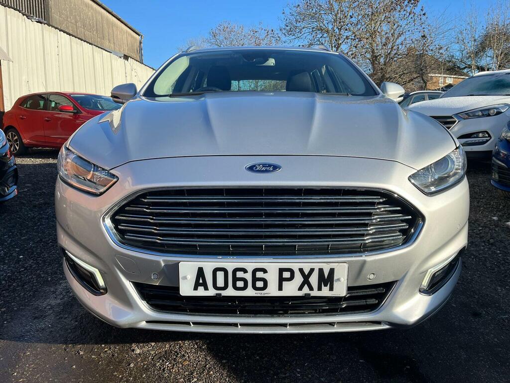 Ford Mondeo Estate 2.0 Tdci Titanium Powershift Euro 6 Ss 5 AO66PXM Silver #2