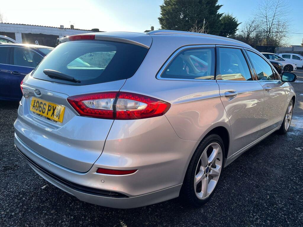 Ford Mondeo Estate 2.0 Tdci Titanium Powershift Euro 6 Ss 5 AO66PXM Silver #6
