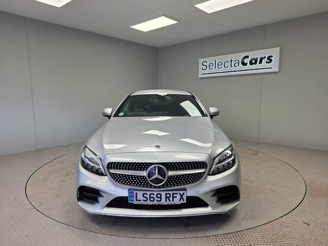 Mercedes-Benz C Class 2.0 C220d Amg Line Coupe G-tronic Euro LS69RFX Silver #3