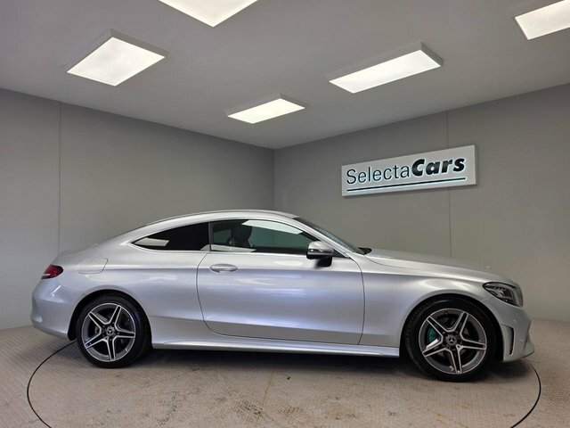 Mercedes-Benz C Class 2.0 C220d Amg Line Coupe G-tronic Euro LS69RFX Silver #5