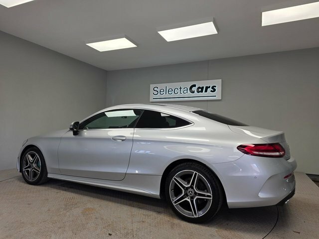 Mercedes-Benz C Class 2.0 C220d Amg Line Coupe G-tronic Euro LS69RFX Silver #2