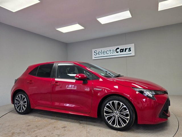 Toyota Corolla 1.8 Vvt-h Design Hatchback Hybrid Cvt E Red