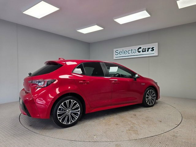Toyota Corolla 1.8 Vvt-h Design Hatchback Hybrid Cvt E KC19BWO Red #6
