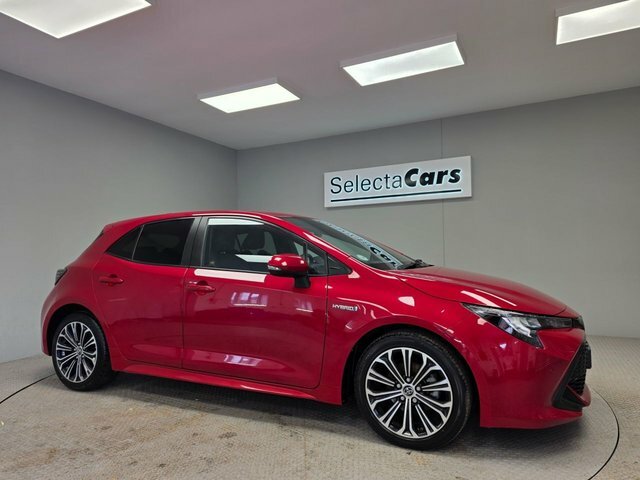 Toyota Corolla 1.8 Vvt-h Design Hatchback Hybrid Cvt E KC19BWO Red #4