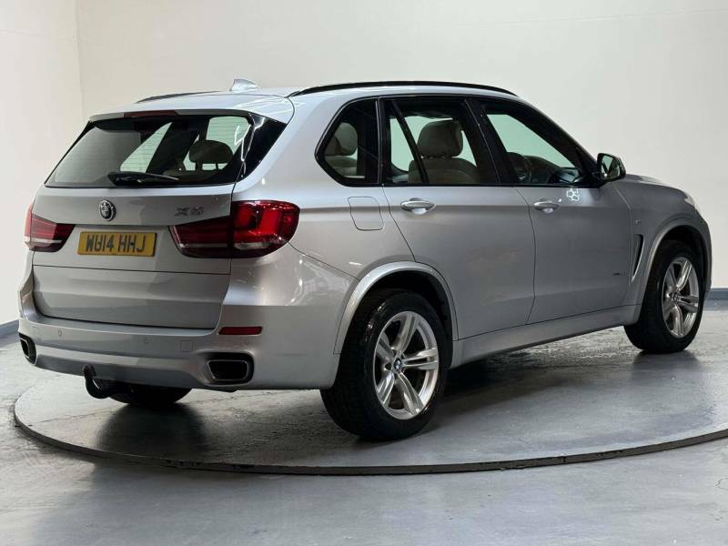 BMW X5 3.0 X5 Xdrive 30D M Sport 4Wd - 2014 14 WU14HHJ Silver #5