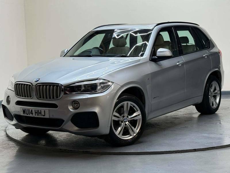 BMW X5 3.0 X5 Xdrive 30D M Sport 4Wd - 2014 14 WU14HHJ Silver #2