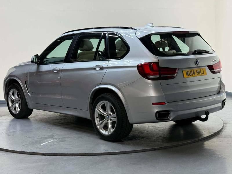 BMW X5 3.0 X5 Xdrive 30D M Sport 4Wd - 2014 14 WU14HHJ Silver #6