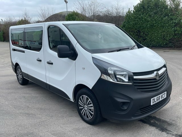Vauxhall Vivaro Cdti 2900 Minibus Double White