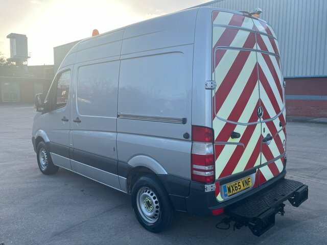 Mercedes-Benz Sprinter 313 Cdi Blueefficiency Panel WX65VNF Silver #4