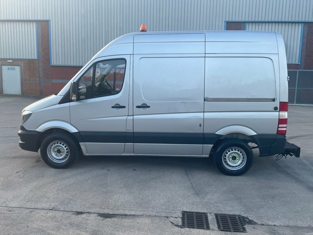 Mercedes-Benz Sprinter 313 Cdi Blueefficiency Panel WX65VNF Silver #6