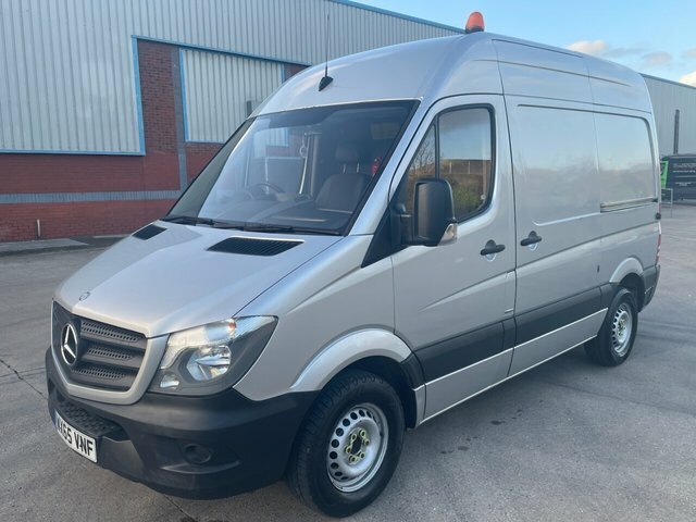 Mercedes-Benz Sprinter 313 Cdi Blueefficiency Panel WX65VNF Silver #2