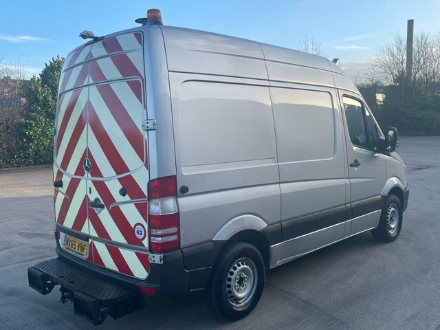 Mercedes-Benz Sprinter 313 Cdi Blueefficiency Panel WX65VNF Silver #3