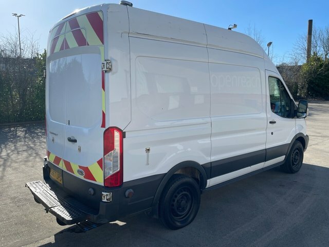 Ford Transit Custom 350 Ecoblue Panel Van LB67UPG White #3