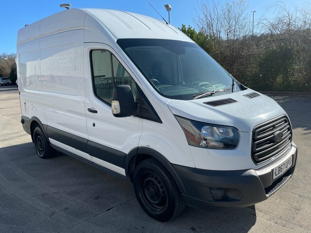 Ford Transit Custom 350 Ecoblue Panel Van LB67UPG White