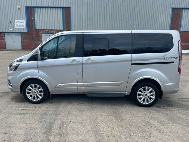 Ford Tourneo Custom 320 Ecoblue Titanium Minibus SH69EUZ Silver #6