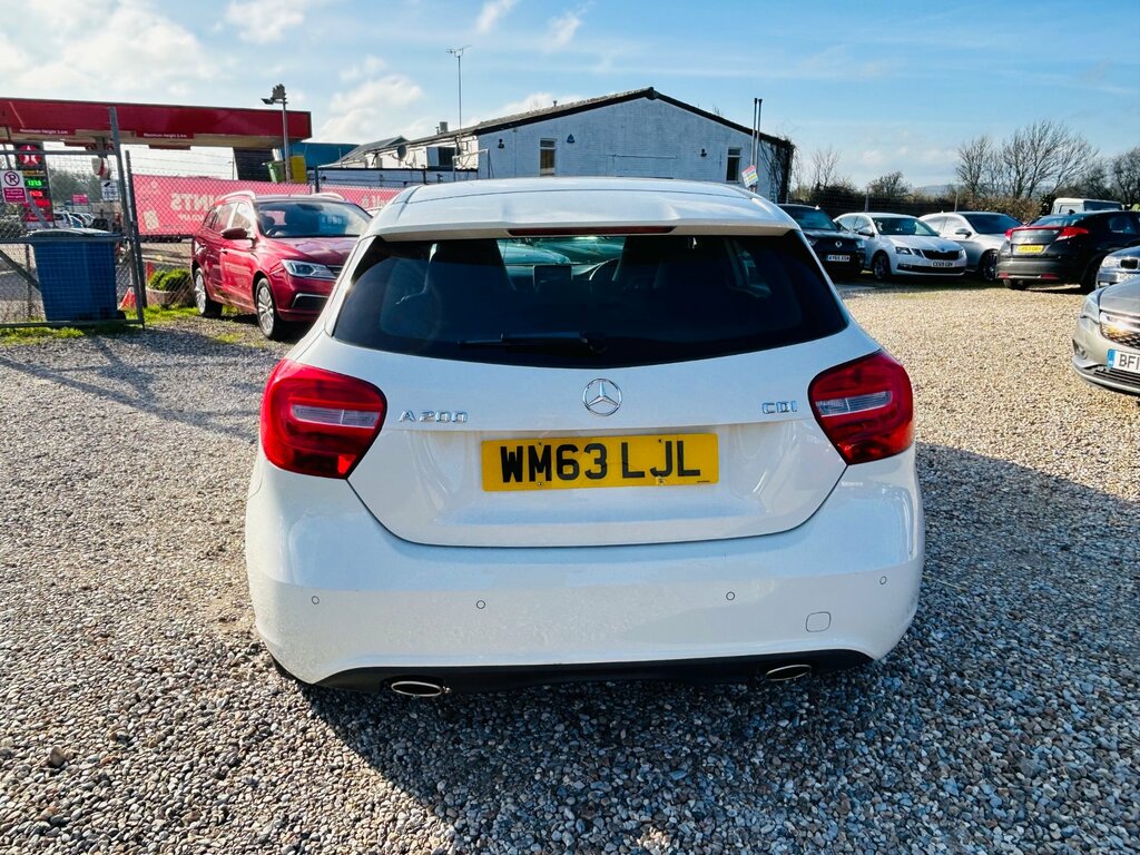 Mercedes-Benz A Class 1.8 A200 Cdi Sport Hatchback Eur White #5
