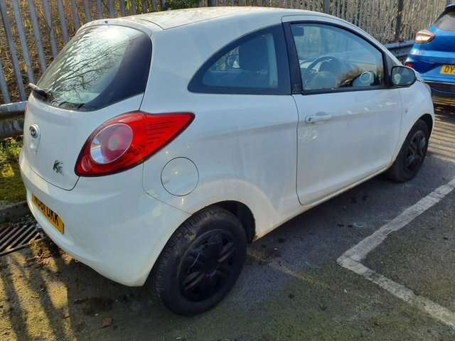 Ford KA 2011 1.2 Edge Hatchback Euro 5 NU61UKK White #4