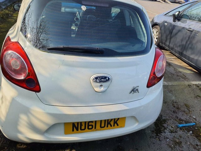 Ford KA 2011 1.2 Edge Hatchback Euro 5 NU61UKK White #2