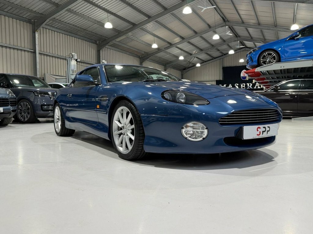 Aston Martin DB7 5.9 Volante 472 Gkm, 420 Bh Blue