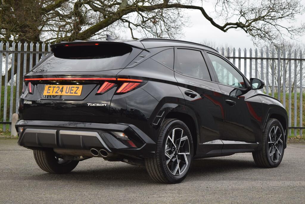 Hyundai Tucson 1.6T N Line S ET24UEZ Black #4