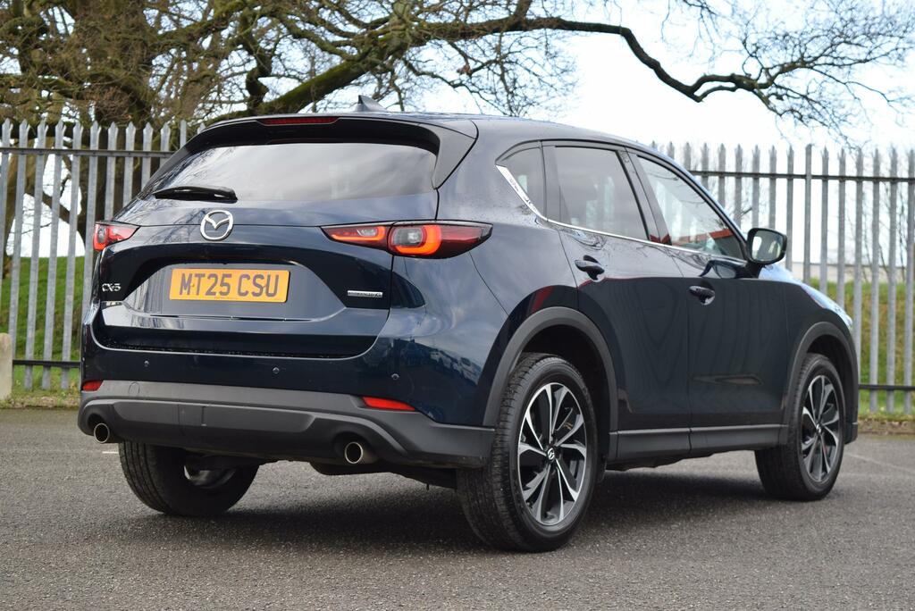 Mazda CX-5 2.0 E-skyactiv G Mhev Exclusive-line MT25CSU Blue #4