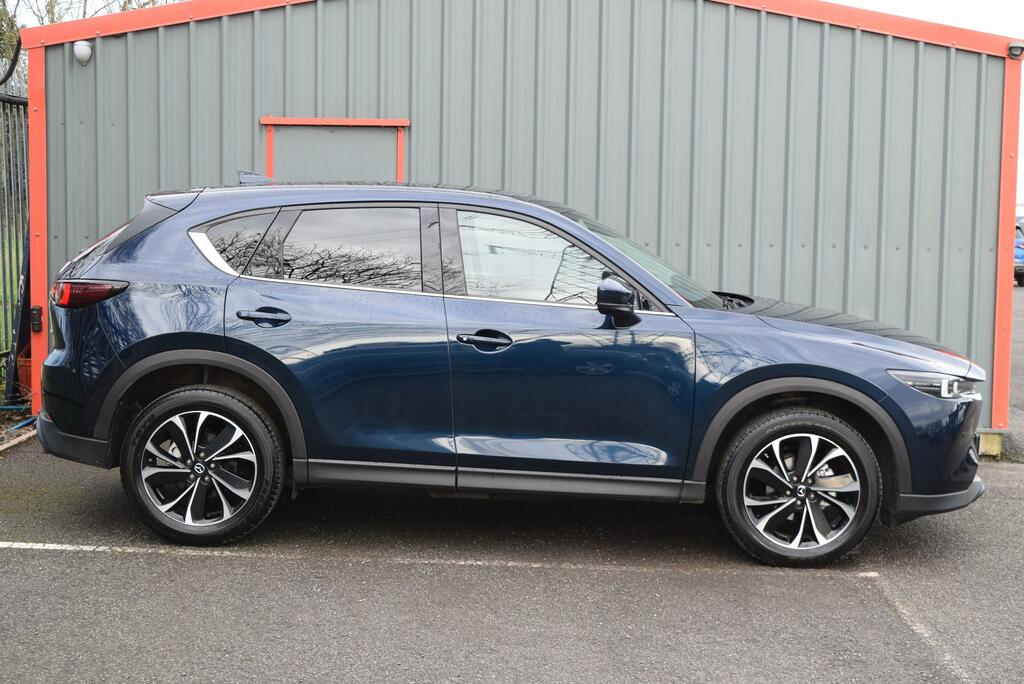 Mazda CX-5 2.0 E-skyactiv G Mhev Exclusive-line MT25CSU Blue #2
